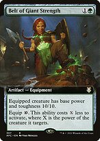 Magic the Gathering Card - Belt of Giant Strength - MTG Circle