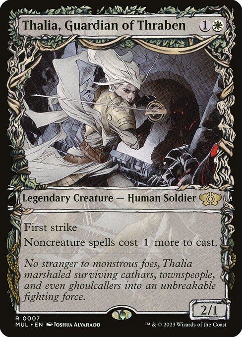 Magic the Gathering Card - Thalia, Guardian of Thraben - MTG Circle