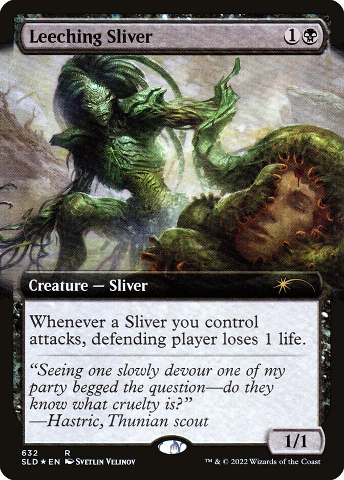 Magic the Gathering Card - Leeching Sliver - MTG Circle
