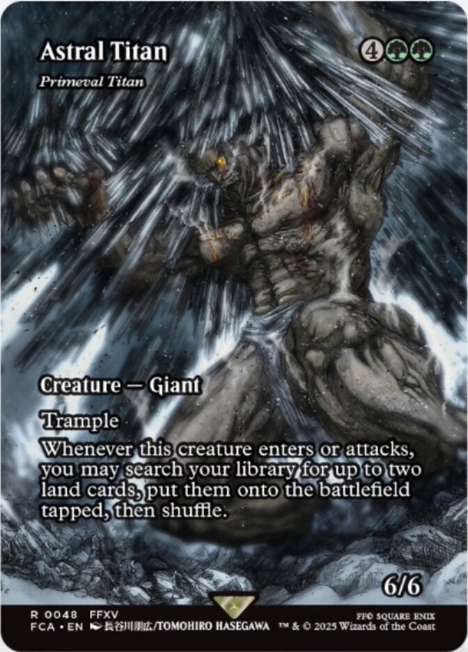 Magic the Gathering Card - Primeval Titan - MTG Circle