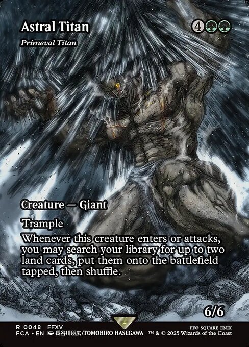Magic the Gathering Card - Primeval Titan - MTG Circle