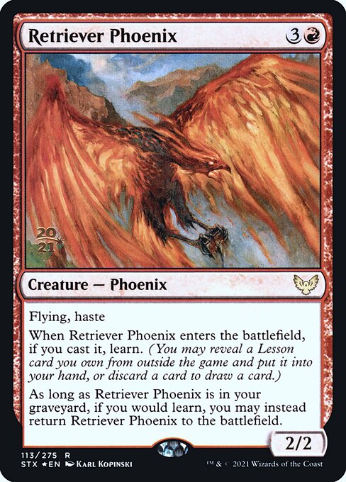 Magic the Gathering Card - Retriever Phoenix - MTG Circle
