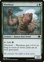 Magic the Gathering Card - Werebear - MTG Circle