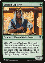 Magic the Gathering Card - Veteran Explorer - MTG Circle