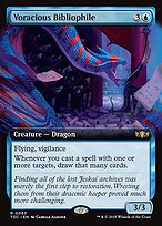 Magic the Gathering Card - Voracious Bibliophile - MTG Circle