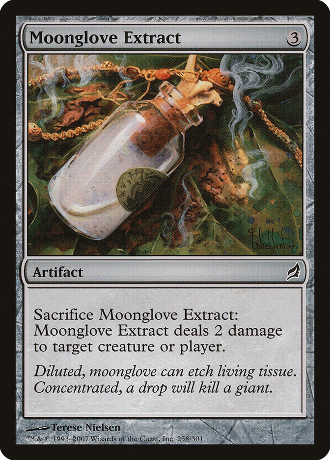Magic the Gathering Card - Moonglove Extract - MTG Circle