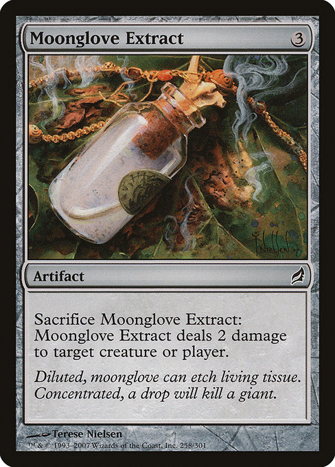 Magic the Gathering Card - Moonglove Extract - MTG Circle