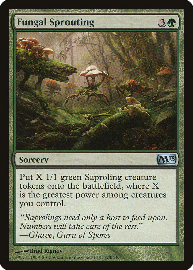 Magic the Gathering Card - Fungal Sprouting - MTG Circle