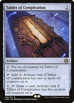 Magic the Gathering Card - Tablet of Compleation - MTG Circle