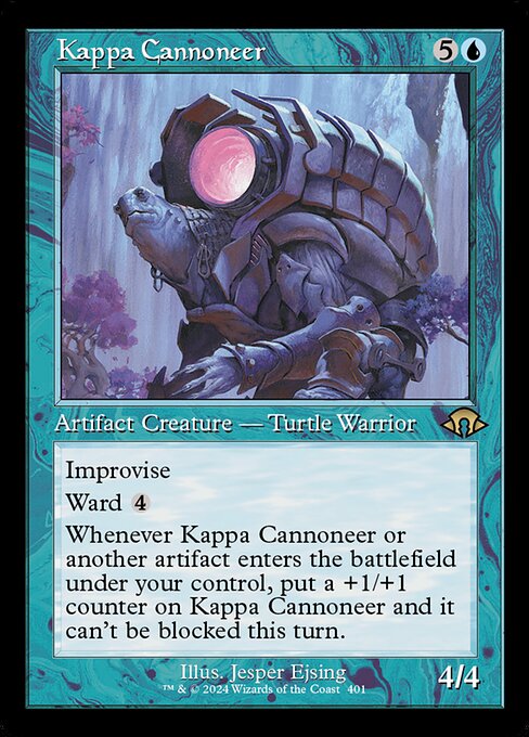 Magic the Gathering Card - Kappa Cannoneer - MTG Circle