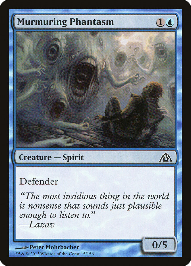Magic the Gathering Card - Murmuring Phantasm - MTG Circle