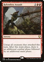 Magic the Gathering Card - Relentless Assault - MTG Circle