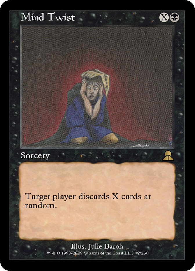 Magic the Gathering Card - Mind Twist - MTG Circle