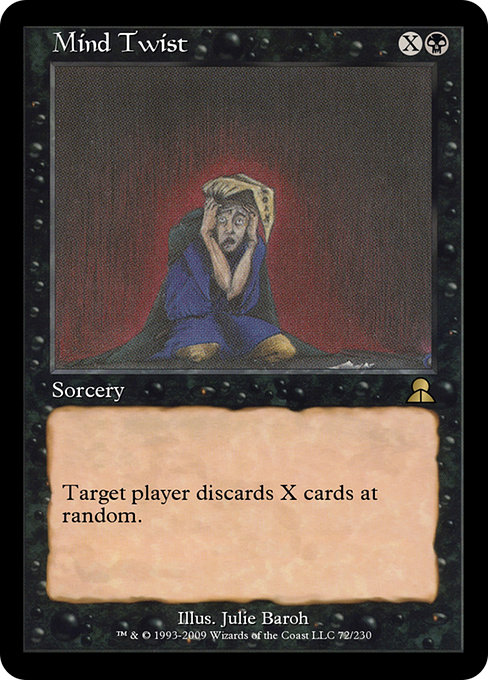 Magic the Gathering Card - Mind Twist - MTG Circle