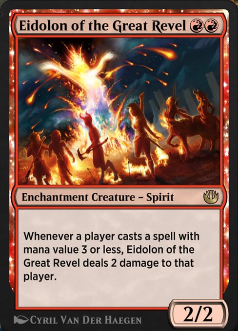 Magic the Gathering Card - Eidolon of the Great Revel - MTG Circle