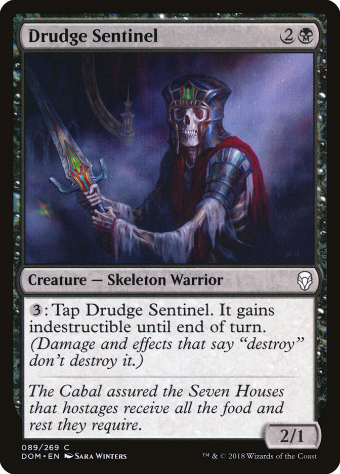 Magic the Gathering Card - Drudge Sentinel - MTG Circle