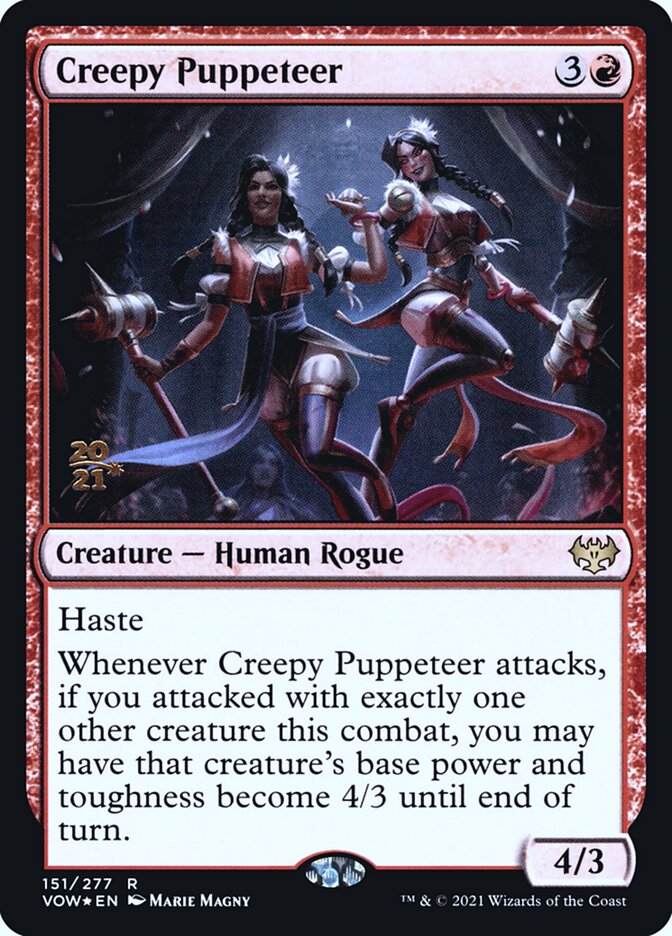 Magic the Gathering Card - Creepy Puppeteer - MTG Circle