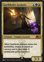 Magic the Gathering Card - Spelldrain Assassin - MTG Circle