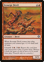 Magic the Gathering Card - Scourge Devil - MTG Circle