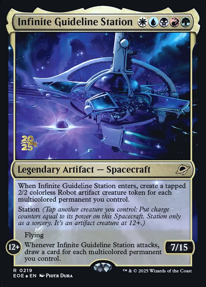 Magic the Gathering Card - Infinite Guideline Station - MTG Circle