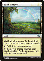 Magic the Gathering Card - Vivid Meadow - MTG Circle