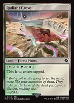 Magic the Gathering Card - Radiant Grove - MTG Circle