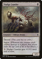 Magic the Gathering Card - Sludge Crawler - MTG Circle