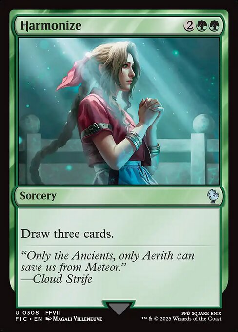 Magic the Gathering Card - Harmonize - MTG Circle