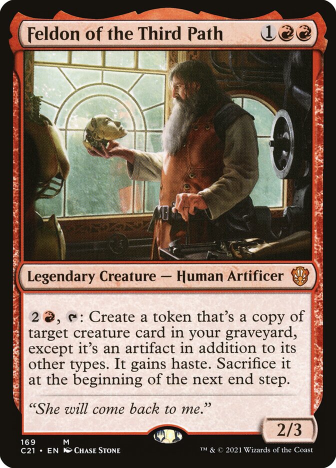 Magic the Gathering Card - Feldon of the Third Path - MTG Circle