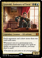 Magic the Gathering Card - Leovold, Emissary of Trest - MTG Circle