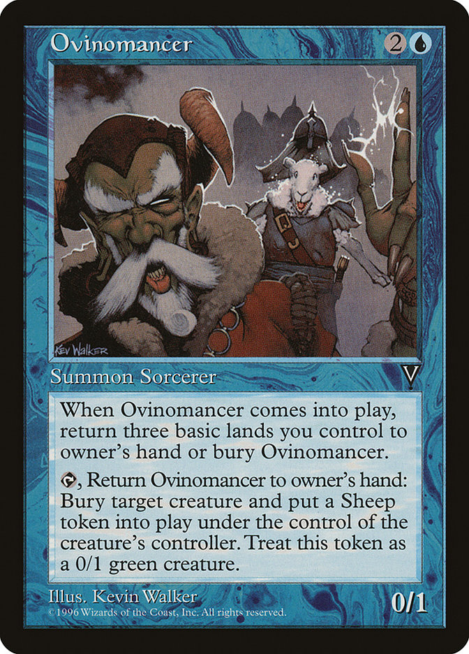 Magic the Gathering Card - Ovinomancer - MTG Circle