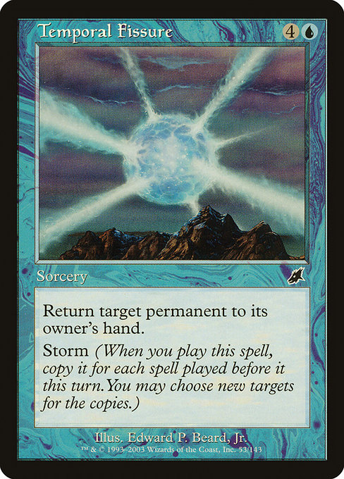 Magic the Gathering Card - Temporal Fissure - MTG Circle