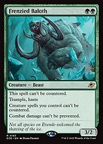 Magic the Gathering Card - Frenzied Baloth - MTG Circle
