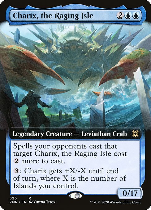 Magic the Gathering Card - Charix, the Raging Isle - MTG Circle