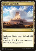 Magic the Gathering Card - Sandsteppe Citadel - MTG Circle