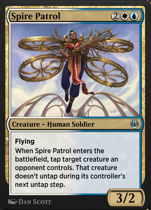 Magic the Gathering Card - Spire Patrol - MTG Circle