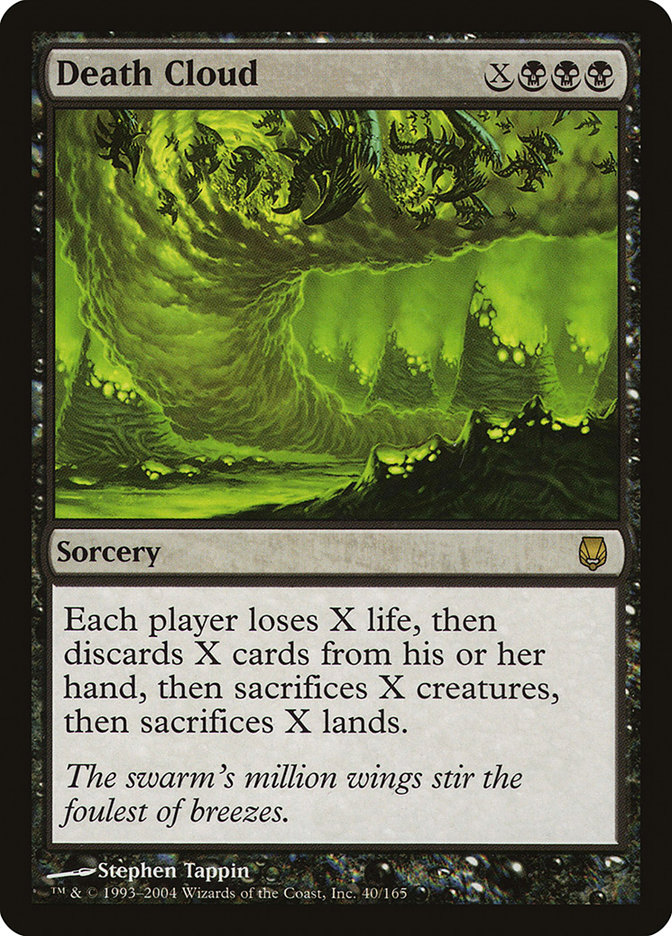 Magic the Gathering Card - Death Cloud - MTG Circle