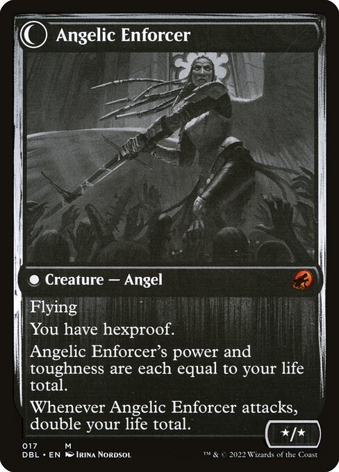 Magic the Gathering Card - Angelic Enforcer - MTG Circle