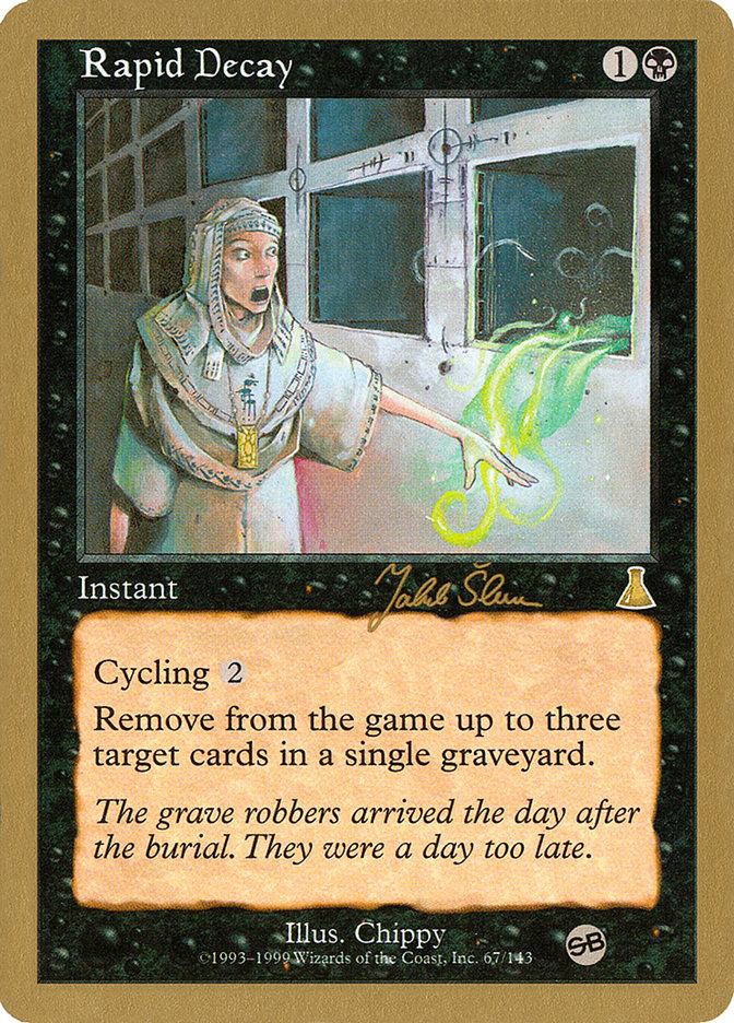 Magic the Gathering Card - Rapid Decay - MTG Circle