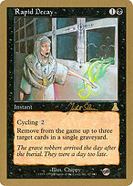 Magic the Gathering Card - Rapid Decay - MTG Circle