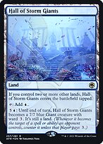 Magic the Gathering Card - Hall of Storm Giants - MTG Circle