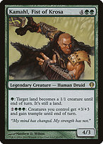Magic the Gathering Card - Kamahl, Fist of Krosa - MTG Circle