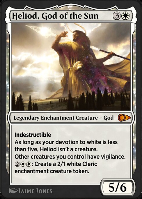 Magic the Gathering Card - Heliod, God of the Sun - MTG Circle