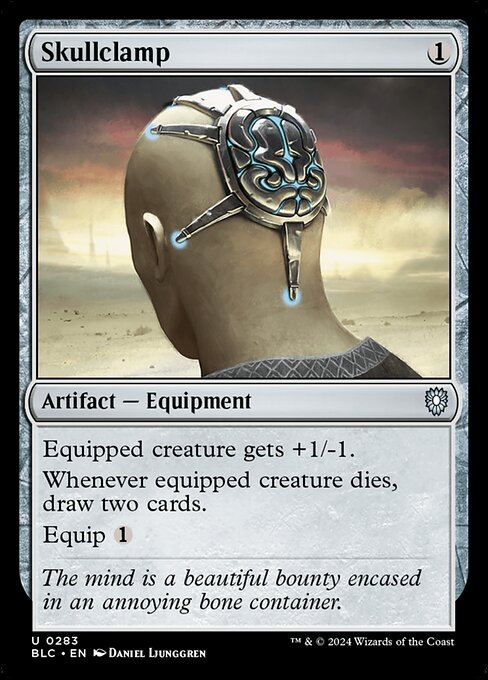 Magic the Gathering Card - Skullclamp - MTG Circle