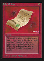 Magic the Gathering Card - False Orders - MTG Circle