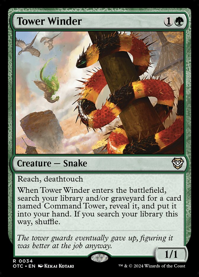 Magic the Gathering Card - Tower Winder - MTG Circle