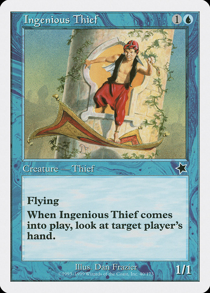 Magic the Gathering Card - Ingenious Thief - MTG Circle