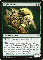 Magic the Gathering Card - Might Sliver - MTG Circle