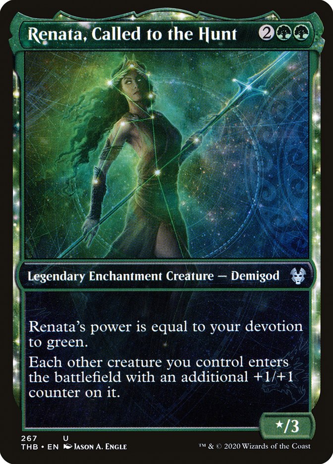 Magic the Gathering Card - Renata, Called to the Hunt - MTG Circle
