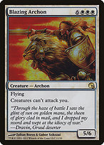 Magic the Gathering Card - Blazing Archon - MTG Circle